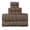 Brown, variant on Hitime Bath Towel Sets of 6 Pieces, 2 Bath Towels 2 Hand Towels 2 Washcloths, 100% Cotton Highly Absorbent Towels for Bathroom, Gym, Hotel