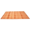 thumbnail image 4 of Coral Red Tie-Dye 5X8 Hand-Tufted Modern Rug, 4 of 11