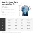 thumbnail image 7 of Haiem Abstract Ocean Waves Men's Casual Shirts Short Sleeve Button Down Shirts Fashion Textured Summer Beach Shirt-4X-Large, 7 of 7