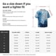 thumbnail image 5 of Fotbe Abstract Ocean Waves Camisa Estampada de Manga Corta para Hombre, Casual de Verano, Estilo Playero, Sin Arrugas-Small, 5 of 5