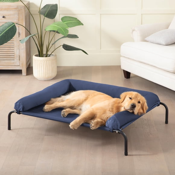 Cama para perros con refrigeración elevada WESTERN HOME, de malla grande para exteriores
