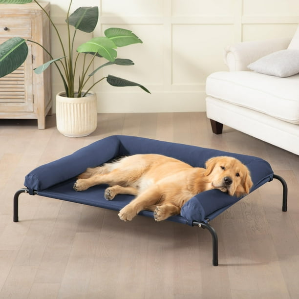 Cama para perros con refrigeración elevada WESTERN HOME, de malla grande para exteriores