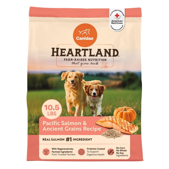 Canidae Heartland Pacific Salmon & Ancient Grains Dog Food, 10.5 lb. Bag