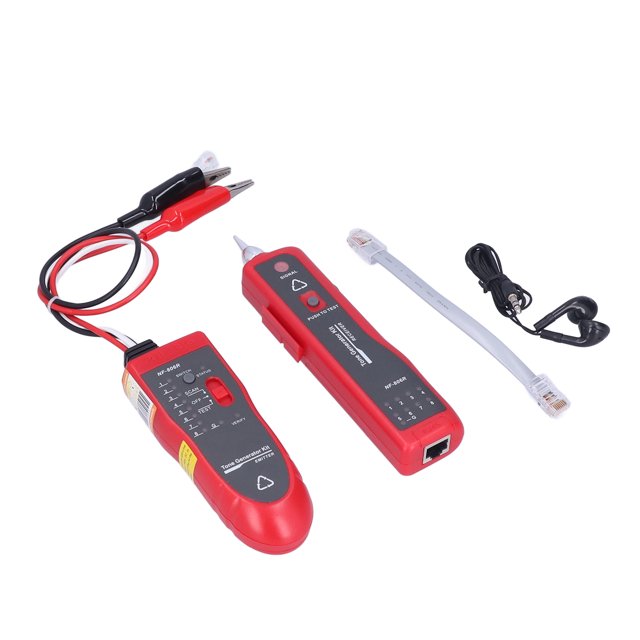 Comprobador de cables portátil BuyWeek NF‑806R Buscador de líneas POE