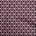 thumbnail image 1 of oneOone Viscose Chiffon Black Fabric Damask Scroll Sewing Material Print Fabric By The Yard 42 Inch Wide, 1 of 4