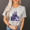 thumbnail image 2 of Haunted Mansion Shirt Adult Women Ladies Ghostly Haunted House Tshirt (Gray, Small), 2 of 6