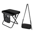 thumbnail image 1 of WUSUOWEI 2PCS Portable Collapsible Stool and Bag,Folding Chair with Storage Pouch,Lightweight and Handy Operation,Convertible Satchel for Hands,Compact Tools for Hiking,Fishing,Camping,Festivals, 1 of 9
