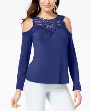 thalia sodi cold shoulder tops