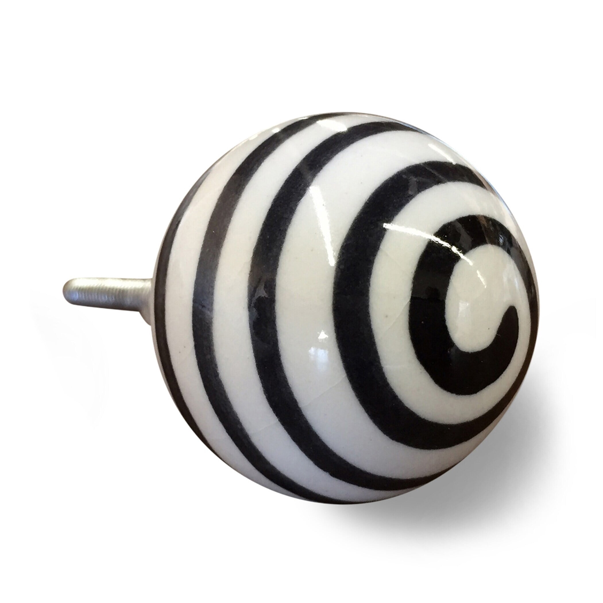 Knob-It Vintage Hand Painted Cabinet Drawer Knobs 12-Piece Bohemian Style 10"