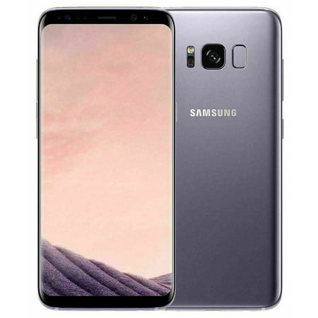 Pre-Owned Samsung Galaxy S8 Plus 64GB Orchid Gray Verizon + GSM Unlocked + (Refurbished: Good)