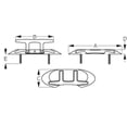 thumbnail image 1 of SEA DOG CORPORATION Crampons Pliants en Acier Inoxydable, 1 of 2