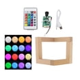 thumbnail image 3 of 3D Printer Parts DIY Moon Light Board W/ Wooden Stand USB Charging LED, 3 of 8