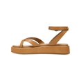 thumbnail image 3 of ALFANI Womens Brown Strappy Padded Araa Round Toe Buckle Heeled Sandal 8.5 M, 3 of 4