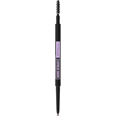 Maybelline Express Brow Ultra Slim Eyebrow Makeup, Brow Pencil with Precision Tip and Spoolie for Defined Eyebrows, Auburn, 1 Count