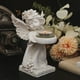 thumbnail image 3 of Decoración nórdica para el hogar, artesanía de resina, soporte de mano de ángel, lindo candelabro de ángel, candelabro, decoración de boda, 3 of 5