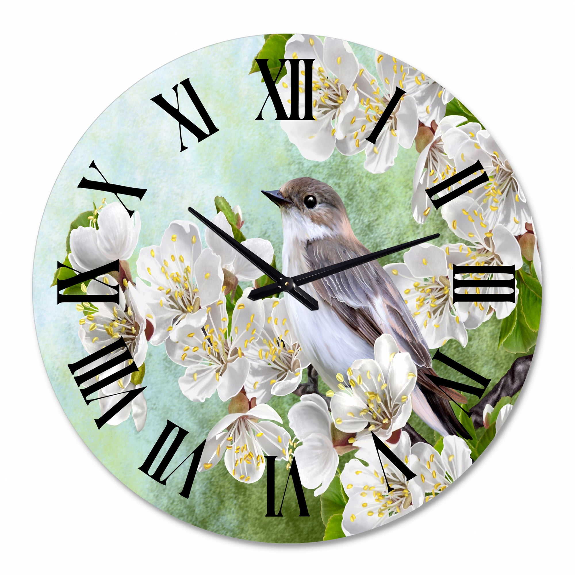 Designart 1 in Quartz Traditional Wall Clock