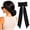 Set of 1 Black, variant on Heatless Curling Headband, Active Wave Styling Wrap, Soft Stretch Fabric Hair Curler for Overnight Sleeping, Workouts and Daily Wear