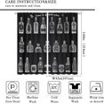 thumbnail image 2 of Bar Curtains for Kitchen Décor,Wine Theme Rustic Drink Window Treatments for Wine Room Kitchen Café Dining Room Window Drapes 2 Panels Set,Total Size 84 x 84 Inch, 2 of 6