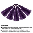 thumbnail image 4 of 20uds Guirnalda con Borlas Oscuras Moradas con Cuerda Borlas Papel Seda para Fiestas Boda Cumpleaños Kit Manualidades para Decoración Fiesta, 4 of 7