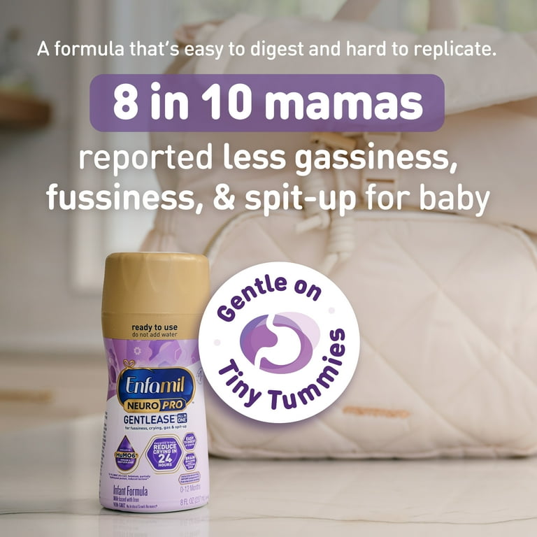 Enfamil NeuroPro Gentlease Liquid Baby Formula, for Premium