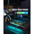 thumbnail image 4 of MIHOVER Electric Scooter for Kids, Ride-On Toys 180W Motor 10mph Speed Electric Scooter with Adjustable Handlebar and LED Lights - Gold, 4 of 8