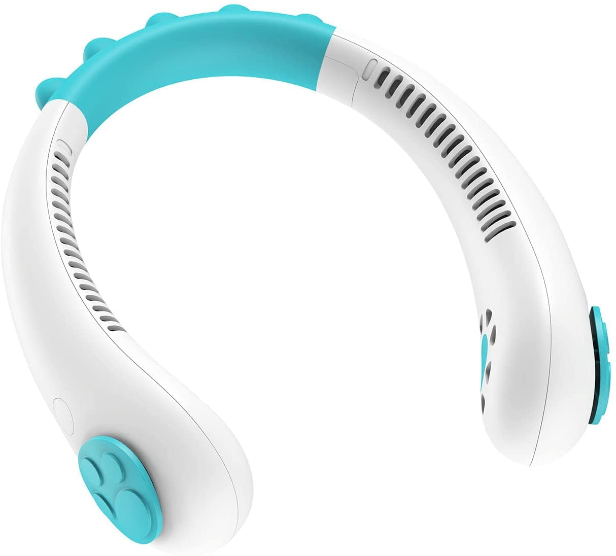 MATEPROX Portable Neck Fan for Kids, Rechargeable Battery Operated