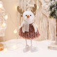 thumbnail image 4 of Naiovety Adornos navideños Muñecas Santa Muñeco de nieve Muñeco Cervatillo Colgante Árbol de Navidad Regalos colgantes para la familia Kits de decoración para fiestas No. 4 Naiovety HA042989-04, 4 of 6