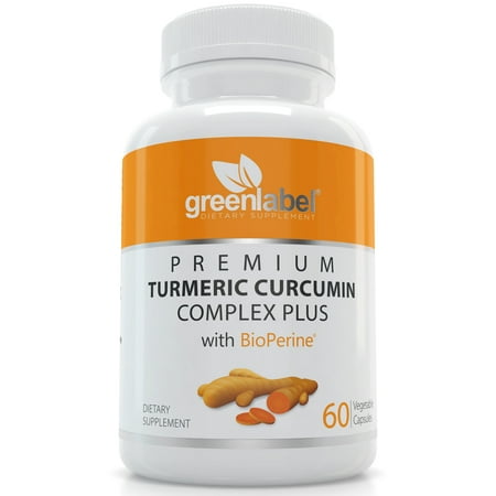 Premium Turmeric Curcumin With Bioperine 1200 mg | For Joint Pain Relief & Arthritis | Antioxidant & Anti-Inflammatory | Joints Support & Anti (Best Anti Inflammatory Tea)