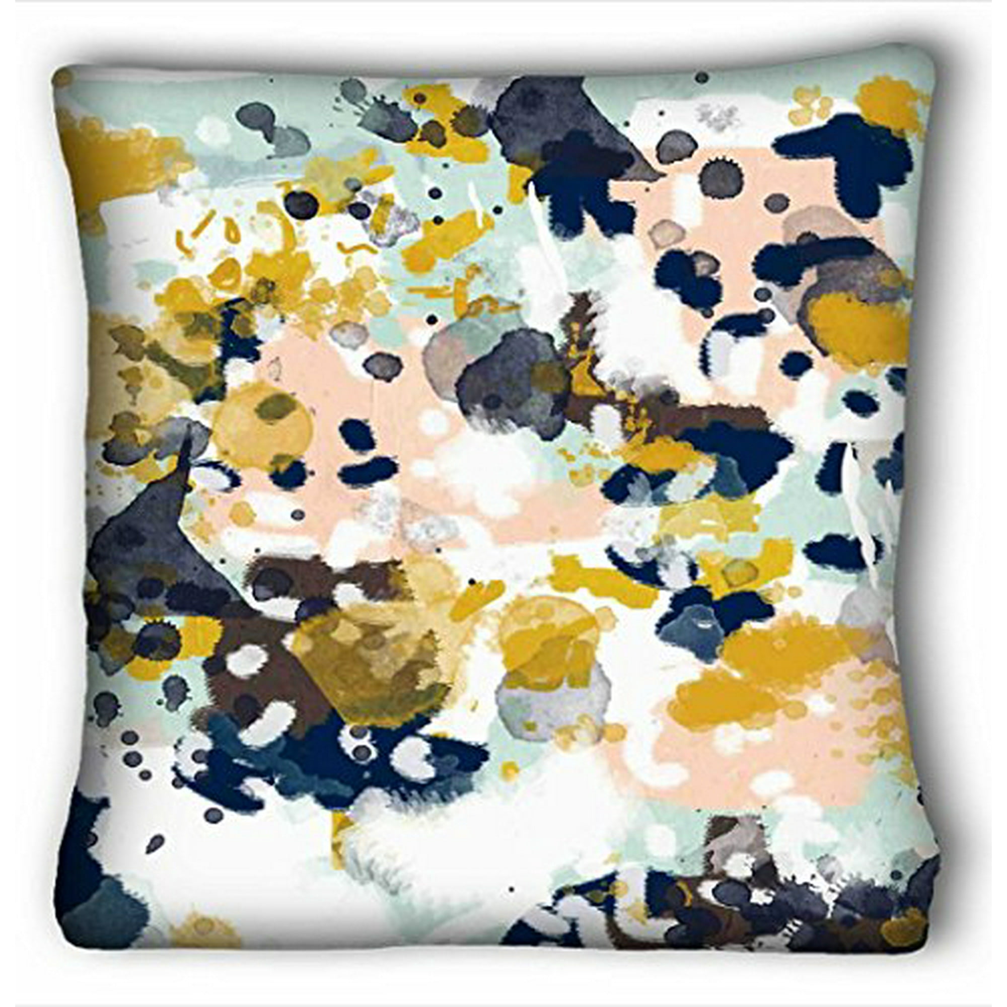 Blush and navy throw pillow clearance