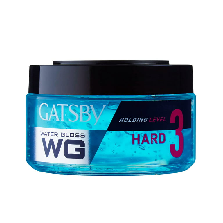 Gatsby Water Gloss Hard, Blue, Hair Gel 150g (Ship from India