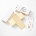 thumbnail image 3 of 50pcs Keychain Display Cards Holder For Keyrings Necklace Organizer Paperboard Stand Jewelry Packaging Small Businesses Supplies Brown6X9cm, 3 of 6