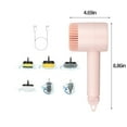 thumbnail image 3 of Cepillo eléctrico giratorio | Limpiador multisuperficie inalámbrico y recargable con 3 cabezales reemplazables para azulejos de baño, cocina, ducha y suelos, 3 of 9