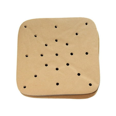 

200Pcs Heat Resistant Air Frying Pan Paper Nonstick Air Fryer Liners 8.5 Inch; Oil Paper for Air Fryer Pans Bamboo Steamer Easy To