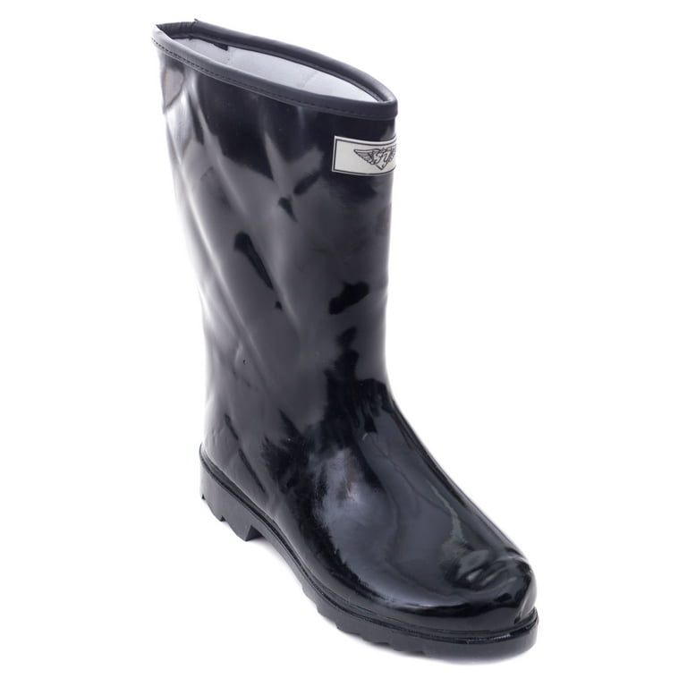 Womens quilted rain shop boots