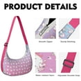 thumbnail image 2 of Cartoon Unicorn Crossbody Bag for Women Cute Rainbow Galaxy Moon Stars Magical Animal Corduroy Shoulder Purse Mystical Horse Fantasy Cloud Donut Print, 2 of 5