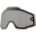 thumbnail image 2 of 100% Racecraft/Accuri/Strata Replacement Lens, Silver Mirror/Smoke Dual Pane Vented Lens, 2 of 3
