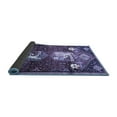 thumbnail image 2 of Ahgly Company Indoor Square Animal Blue Traditional Area Rugs, 7' Square, 2 of 4