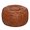 Light Brown, variant on Unstuffed Moroccan Storage Pouf Foot Stool Ottoman Seat Handmade Faux Leather Bean Bag Floor Chair Foot Rest for Living Room, Bedroom or Balcony (Light Brown)