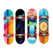 Multicolor Mini Skateboard Party Favors, 4 Pieeces, by Way To Celebrate