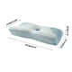 thumbnail image 3 of Almohada de soporte cervical para el cuello | Espuma de memoria de algodón transpirable | Núcleo que absorbe la humedad y no se colapsa | 24"x12"x5" | Alivio del dolor, fácil de limpiar, tamaño, 3 of 4