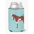 thumbnail image 1 of Jamnapari Goat Blue Check Can or Bottle Hugger, 1 of 1