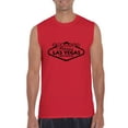 thumbnail image 1 of Artix - Men's Graphic T-Shirt Sleeveless - Welcome to Las Vegas Nevada, 1 of 5