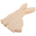 thumbnail image 4 of Décor de Lapin en Bois Lapin de Pâques Artisanat Lapin de Pâques Découpes en Bois Petit Lapin Artisanat Décoratif, 4 of 8
