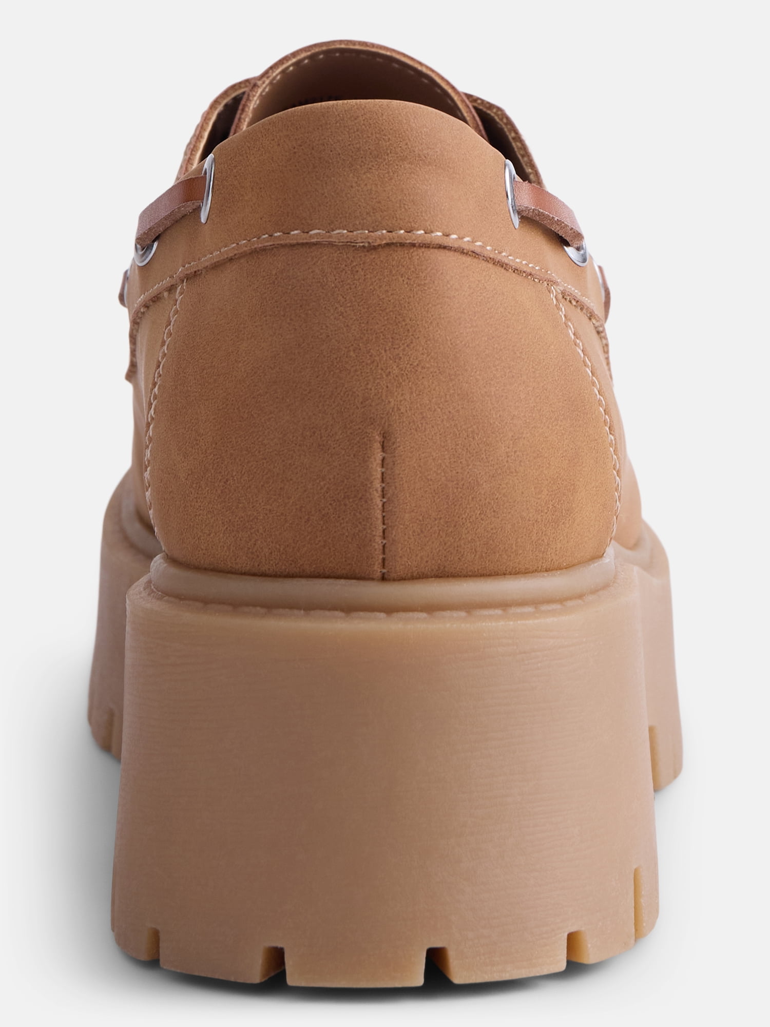 No Boundaries Women's Platform Boat Shoes