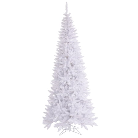 Vickerman 9 White Fir Slim Artificial Christmas Tree Unlit