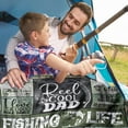 thumbnail image 2 of Fishing Gifts for Grandpa Birthday, Grandpa Fishing Gifts Throw Blanket 60" x 50", Fishing Grandpa Birthday Gifts, Fishing Gifts for Men, Fishing Lovers Gifts for Grandpa, Gift for Fisherman, 2 of 5