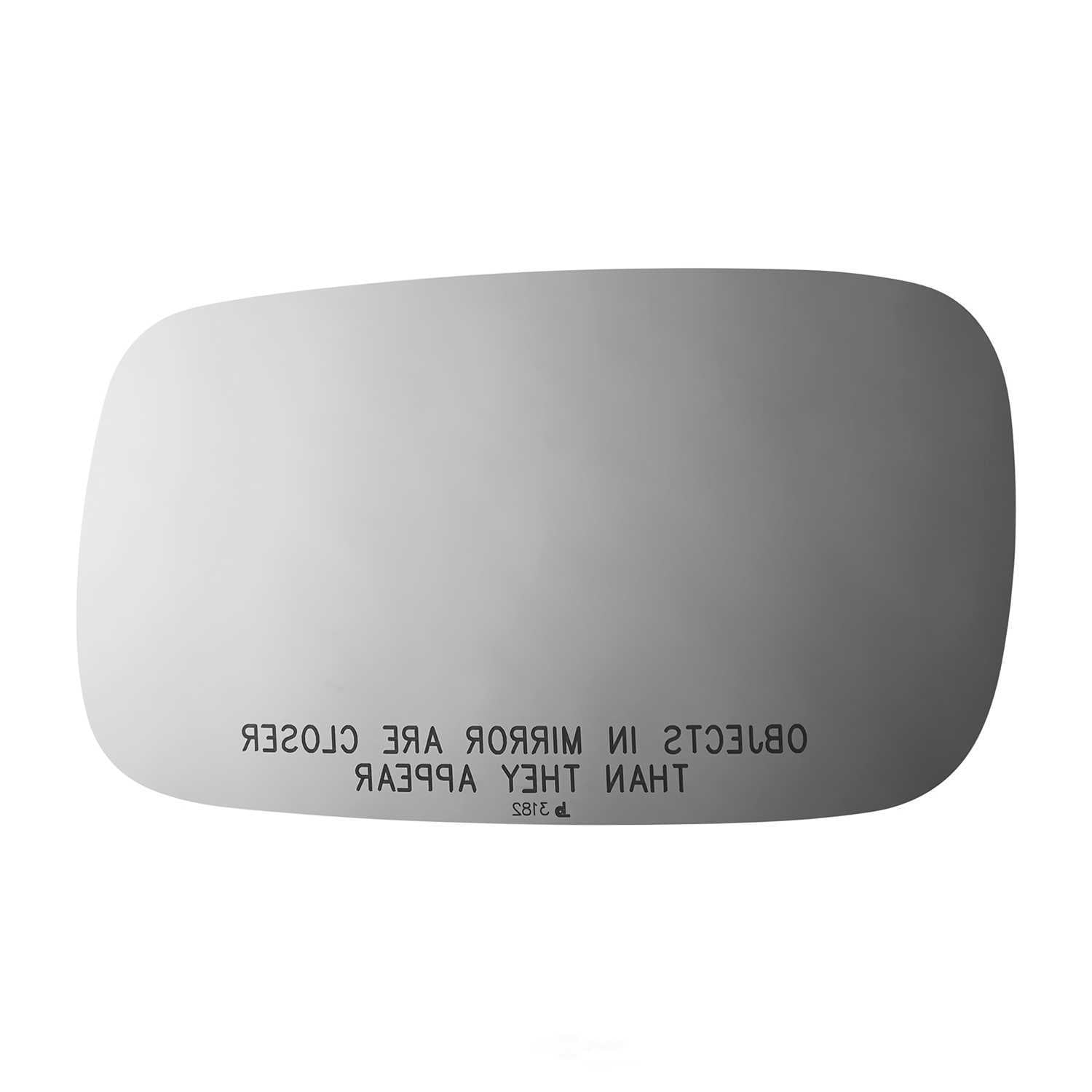 Burco Side View Mirror Replacement Glass - Clear Glass - 3182