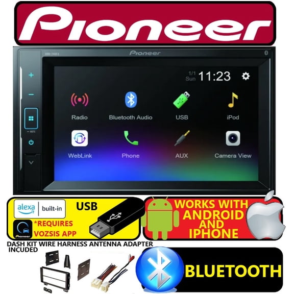 01 02 03 04 FORD MUSTANG BLUETOOTH CD USB AUX Double Din Radio Stereo Dash Kit