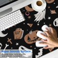thumbnail image 2 of Long Mouse Pads for Desk,Vintage Halloween Pattern Desk Mats on Top Of Desks, Desk Mouse Pad Extra Large with 3mm Non-Slip Base and Stitched Edge for Gaming,Office,Work,Home 47.3x23.6in, 2 of 5