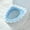 C, variant on Toilet Seat Cover, Bathroom Soft Thicker Warmer Stretchable Washable Cloth Toilet Seat Cover Pads